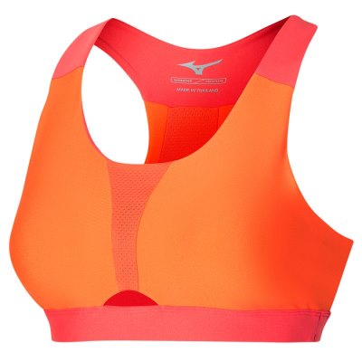 Sujetadores Deportivos Mizuno High Support Bra Mujer - Naranjas - Chile M076NLGABR